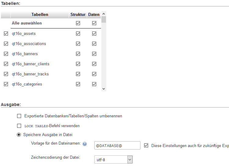 datenbank backup3